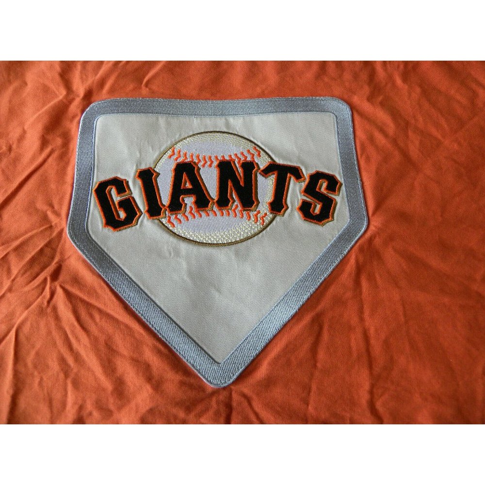Pottery Barn Teen MLB Patch Twin Duvet & STD Sham San Francisco Giants